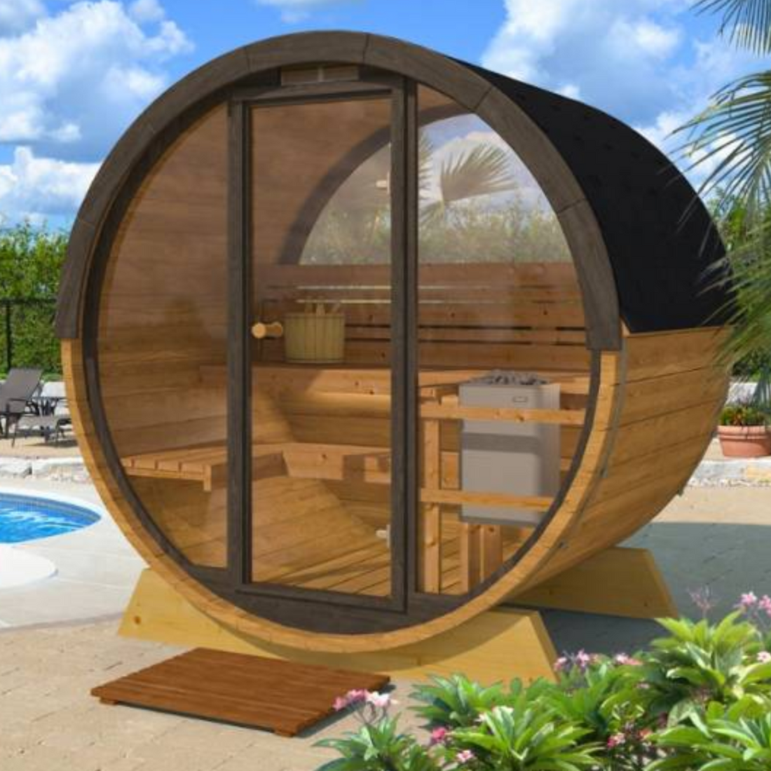 Barrel Sauna 160