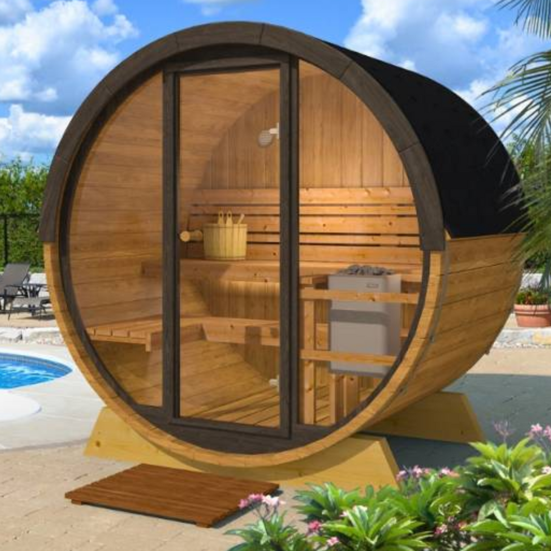 Barrel Sauna 160