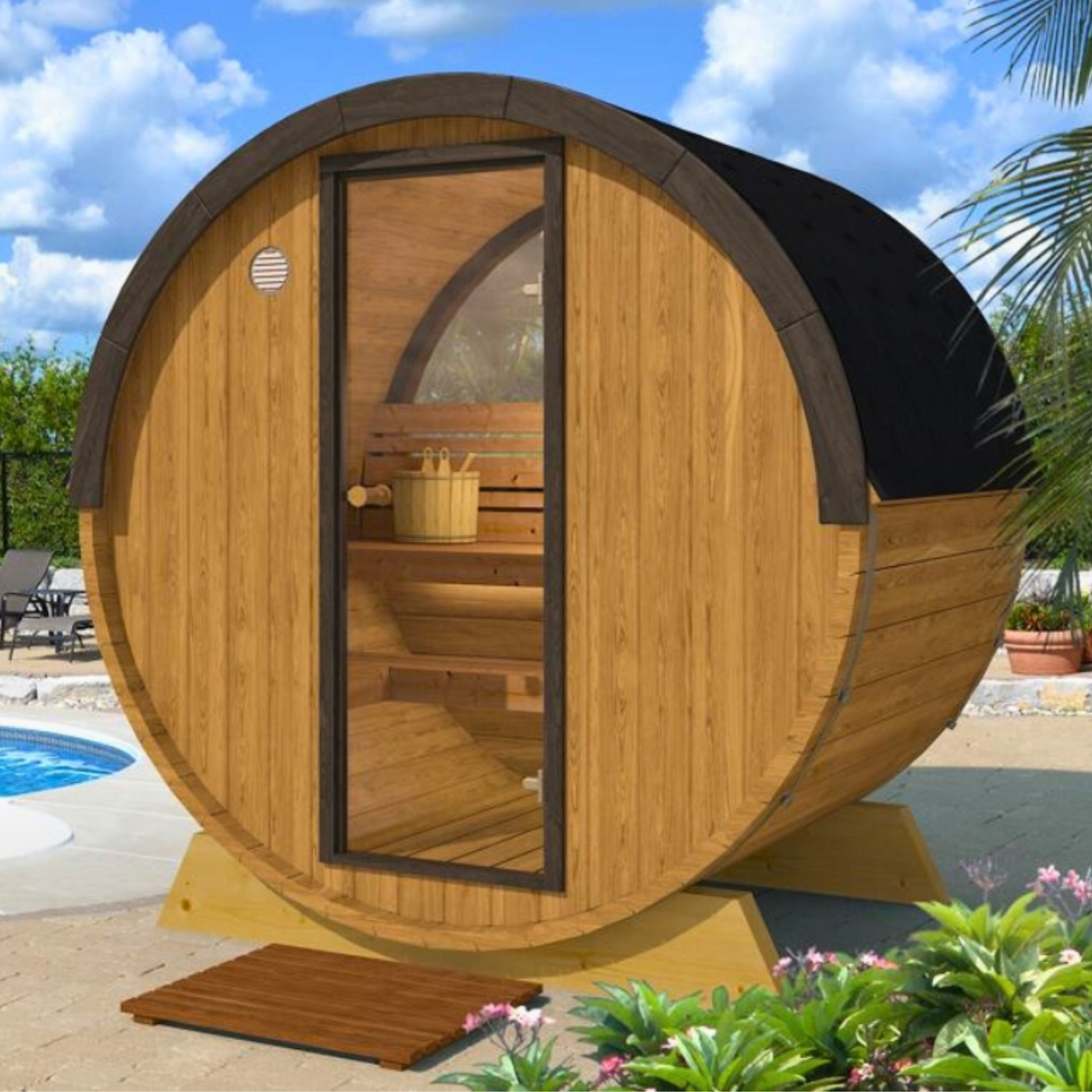 Barrel Sauna 160