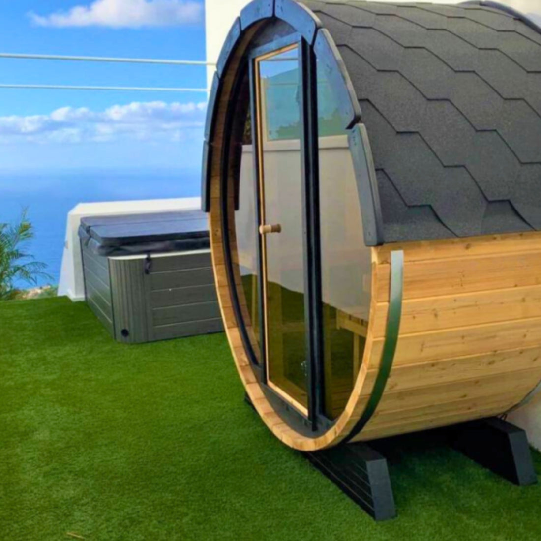Barrel Sauna Mini 120
