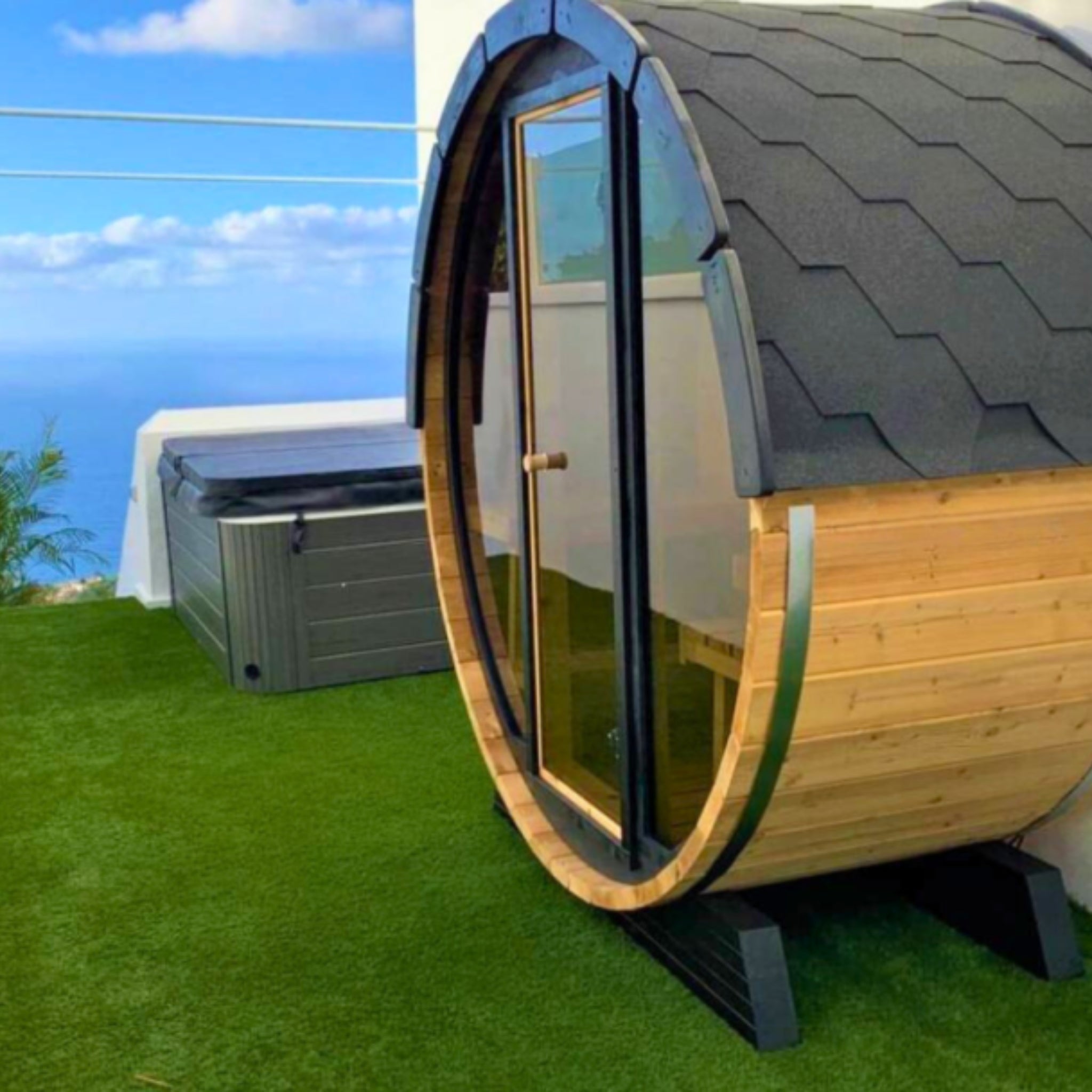 Barrel Sauna Mini 120