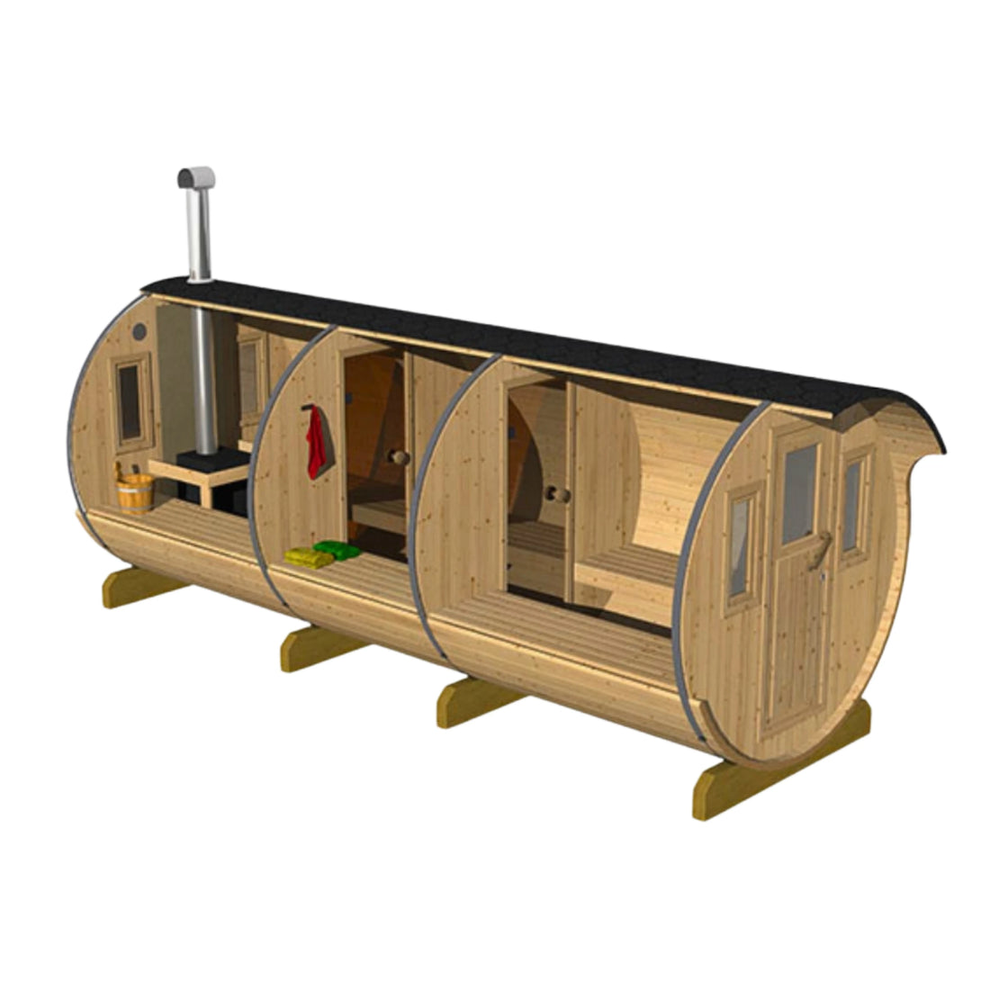 Barrel Sauna 480